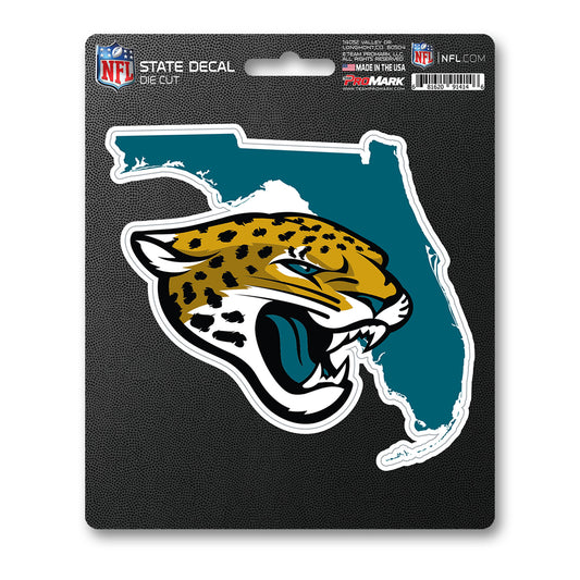NFL - Jacksonville Jaguars Team State Decal Sticker