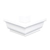 Amerimax 5 in. W X 7.25 in. L White Aluminum K Outside Miter