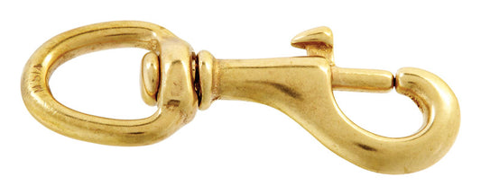 Campbell Chain 5/8 in. Dia. x 3-1/8 in. L Polished Bronze Bolt Snap 70 lb.