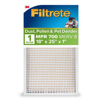 Filtrete 18 in. W X 25 in. H X 1 in. D Polypropylene 8 MERV Pleated Air Filter 1 pk (Pack of 4)