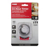 Prime Indoor Mechanical Timer 125 V White - Deal of The Week