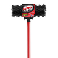 Libman 13.5 in. W Steel Handle Heavy Duty Scrub Brush (Pack of 4)