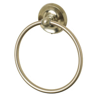 Oakbrook Collection Brushed Nickel Towel Ring Zinc