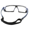 General Electric 11S Series Anti-Fog Impact-Resistant Safety Glasses Clear Lens Blue/Gray Frame 1 pk