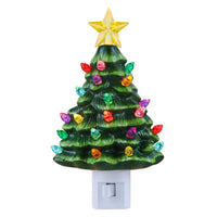Mr. Christmas LED Nostalgic Tree Nightlight 6.5 in. (Pack of 6)