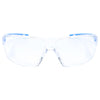 General Electric 03 Series Impact-Resistant Safety Glasses Clear Lens Blue Frame 1 pk