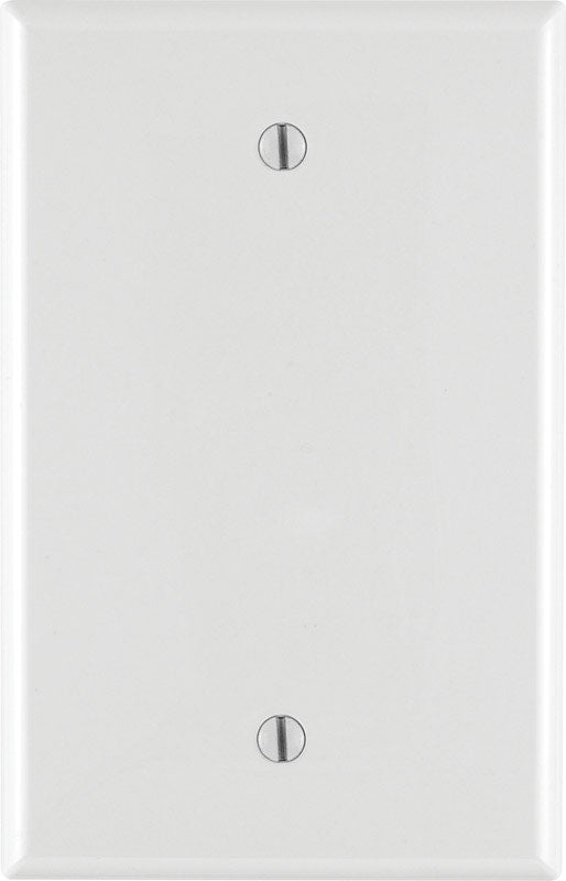 Leviton Midway White 1 gang Nylon Blank Wall Plate 1 pk (Pack of 25)