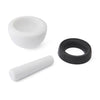 Chef'n White/Gray Silicone Mortar and Pestle