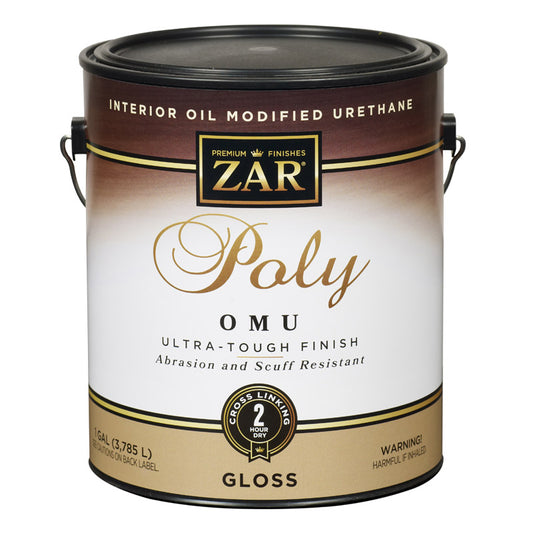 ZAR Ultra Max Gloss Clear Polyurethane 1 gal. (Pack of 2)