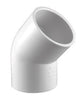 Charlotte Pipe Schedule 40 2 in. Slip X 2 in. D Slip PVC Elbow 1 pk