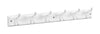 National Hardware 27 in. L White Wood White Hook Rack 1 pk (Pack of 4)
