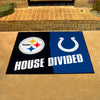 NFL House Divided - Steelers / Colts House Divided Rug