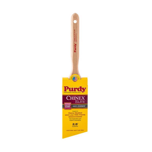 Purdy Chinex Elite Glide 2.5 in. W Extra Stiff Angle Paint Brush