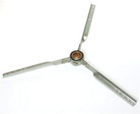 Dial 17-1/2 in. H x 9 in. W Steel White Ball Bearing and Cushion
