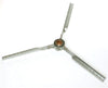 Dial 17-1/2 in. H x 9 in. W Steel White Ball Bearing and Cushion
