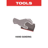 Diablo 4 in. L X 2-1/2 in. W X 1 in. 100 Grit Fine Dual Edge Sanding Sponge