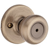 Kwikset Tylo Antique Brass Privacy Lockset 1-3/4 in.