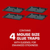 Tomcat Small Glue Trap For Mice 4 pk (Pack of 12)