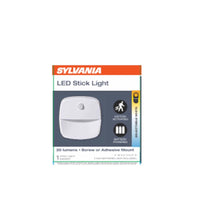 Sylvania Motion-Sensing Battery Powered LED White Security Wall Light