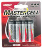 Dorcy Mastercell AA Alkaline Batteries 8 pk Carded