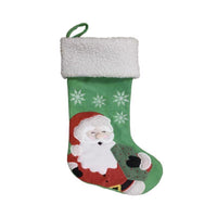Celebrations Home Multicolored Plush Santa Indoor Christmas Decor 18 in.