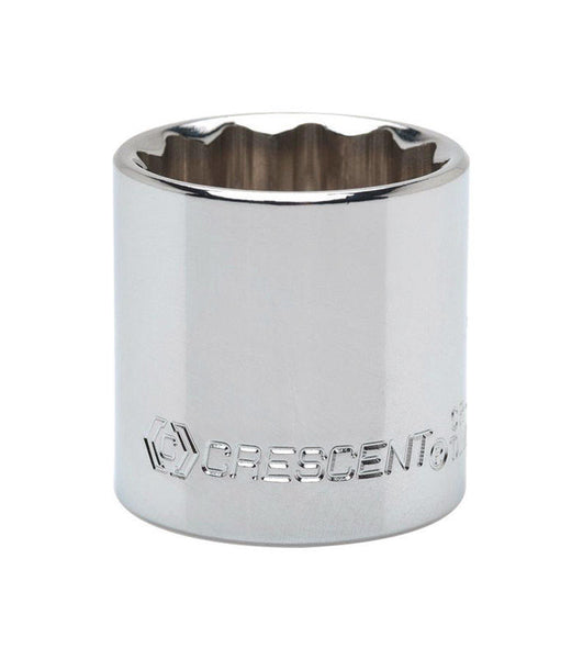 Crescent 5/8 in. X 3/8 in. drive SAE 12 Point Standard Socket 1 pc