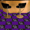 MLB - Colorado Rockies Team Carpet Tiles - 45 Sq Ft.