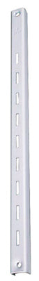 Knape & Vogt White Steel Regular Duty Bracket 16 Ga. 24 in. L (Pack of 10)