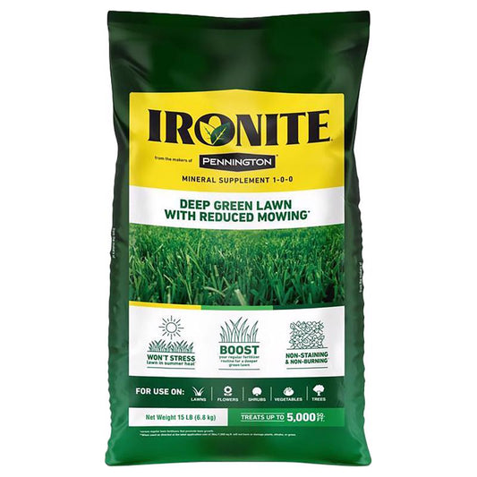 Pennington Ironite All-Purpose Lawn Fertilizer For All Grasses 5000 sq ft
