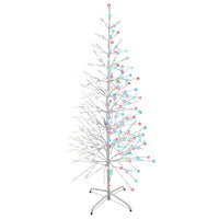 Celebrations LED Multi Birch 5.5 ft. Yard Decor