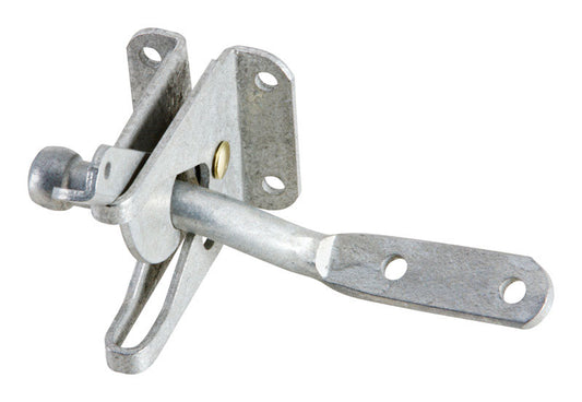 National Hardware 4.44 in. H X 2.37 in. L Galvanized Steel Automatic Gate Latch