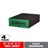 Diablo 5 in. L X 3 in. W X 1 in. 180 Grit Ultra Fine Flat Surface Sanding Sponge