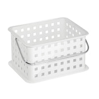 InterDesign 7 in. H x 5 in. W x 9.25 in. D Storage Basket (Pack of 3)