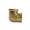 3/8 in. FPT X 1/4 in. D FPT Brass 90 Degree Elbow (Pack of 5)