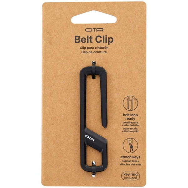 Clip negro para llaves de aluminio OTR