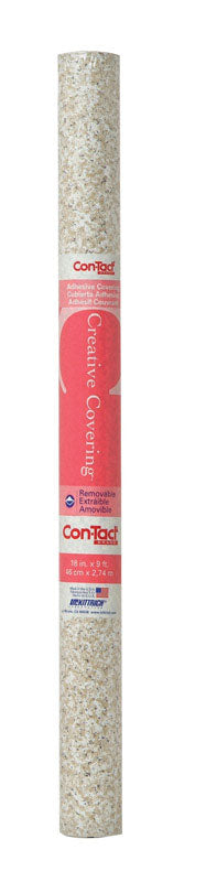Con-Tact Brand Creative Covering 9 ft. L x 18 in. W Beige Granite Granite Self-Adhesive Shelf Liner (Case of 12)