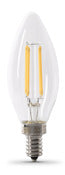 LED B10 E12 SW 40W 2PK