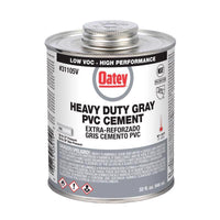 Oatey Gray Cement For PVC 32 oz