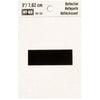 Hy-Ko 3 in. Reflective Black Vinyl Special Character Hyphen Self-Adhesive 1 pc. (Pack of 10)
