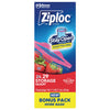Ziploc Grip 'n Seal Technology 1 qt Clear Zipper Storage Bag 29 pk (Pack of 12)