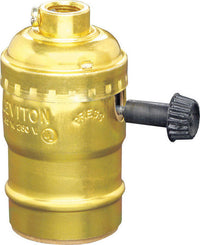 Leviton Aluminum Medium Base Lampholder 1 pk (Pack of 10)