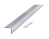 M-D 1.13 in. H x 36 in. L Prefinished Silver Aluminum Stair Edge (Pack of 6)