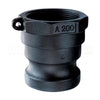 Abbott Rubber Polypropylene 3 in. D X 3 in. D Male Adapter 1 pk