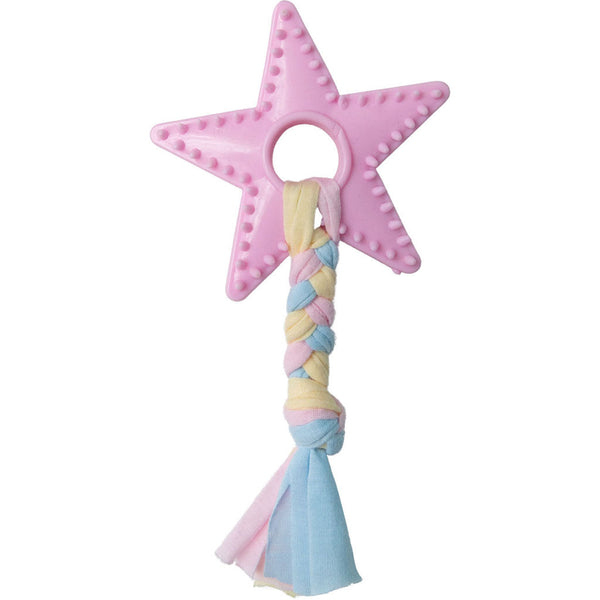 Juguete masticable ecológico de TPR para perros Snugarooz Lil Star - Oferta de la semana