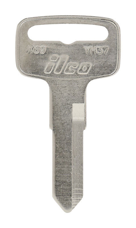 Hillman Traditional Key Motorcyle Universal Key Blank Double (Pack of 10).