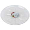 Bond CVS014HD 14" Heavy Duty Clear Plastic Saucers (Pack of 12)