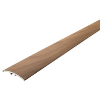 M-D MetalDecor 0.2 in. H X 72.13 in. L Prefinished Brown Aluminum Floor Transition