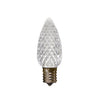Celebrations Platinum LED C9 Pure White 25 ct String Christmas Lights 25 ft.