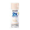 Rust-Oleum Painter's Touch Ultra Cover Gloss Ivory Spray Paint 12 oz. (Pack of 6)