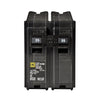 Square D HomeLine 2-Pole Plug-In Mount Indoor Circuit Breaker 120/240V 25A